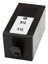 Drucker-Patrone rebuilt HP (912XL) Black HP OfficeJet Pro-8012E/8012E/8014E/8015E/8020E/8022E/8024E/8025E