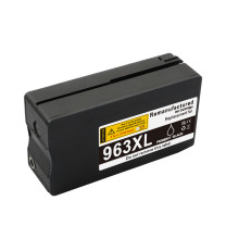 Drucker-Patrone rebuilt HP (963XL/3JA30AE) Black HP OfficeJet Pro-9010E/9012E/9014E/9015E/9019E/9020E/9022E/9025E/9026/9028
