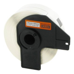 Adressetiketten Brother (DK-11201), 29mm x 90mm, 400 Etiketten/Rolle, weiss, permanent