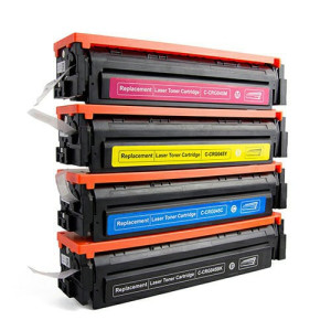SET Toner-Patrone rebuilt Canon 045-SET, BK/C/M/Y