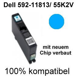 Drucker-Patrone rebuilt Dell (592-11813/55K2V) Cyan, Dell V525 W/V725W Drucker-Patrone rebuilt Dell (592-11813/55K2V) Cyan, Dell V525 W/V725W