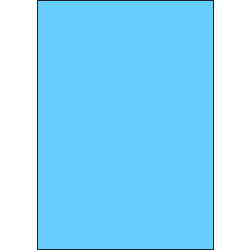 Papier-Etiketten, 210x297 mm, blau, 50 Etiketten, 50 Blatt A4 / Pack Papier-Etiketten, 210x297 mm, blau, 50 Etiketten, 50 Blatt A4 / Pack