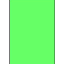 Papier-Etiketten, 210x297 mm, grün, 50 Etiketten, 50 Blatt A4 / Pack  Papier-Etiketten, 210x297 mm, grün, 50 Etiketten, 50 Blatt A4 / Pack