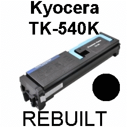 Toner-Patrone rebuilt Kyocera/Mita (TK-540K) Black FS-C 5100DN Toner-Patrone rebuilt Kyocera/Mita (TK-540K) Black FS-C 5100DN