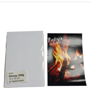 FotoCards 10x15cm, (photo-glänzend), 250g, (VE=50 Blatt) 1-seitig beschichtet