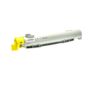 Toner-Patrone rebuilt Epson Aculaser c4200 (C13S050242) Yellow, Epson Aculaser C 4200 DN, C 4200 DN PC 5, C 4200 DN PC 6, C 4200 DTN, C 4200 DTN PC 5, C 4200 DTN PC 6, C 4200 N