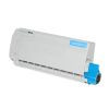 Toner-Patrone rebuilt Oki (45396215) Cyan, OKI ES 7460, ES 7470, ES 7480