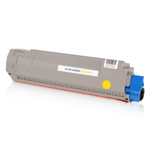 Toner-Patrone rebuilt Oki (44059229) Yellow, OKI ES 8460  OKI ES 8460 Cdtn, ES 8460 CDX, ES 8460 Cdxn, ES 8460 DN, ES 8460 N
