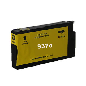 Drucker-Patrone rebuilt HP (937E) Yellow HP OfficeJet Pro-9100/9110/9117/9120/9123/9130/9133/9700/9720/9730