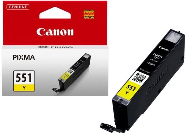 Original Canon CLI-551Y Yellow (6511B001) (Sonderaktion)