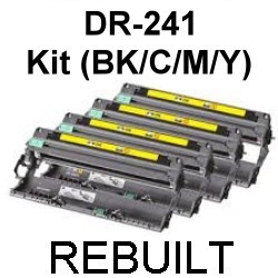 Trommel (Drum) - Kit rebuilt Brother (DR-241CL) Black/Cyan/Magenta/Yellow HL-3140CW/3150CDN/3150CDW/3170CDW, MFC-9130CW/9140CDN/9330CDW/9340CDW