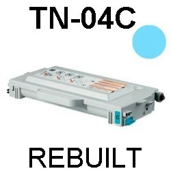 Toner-Patrone rebuilt Brother (TN-04C/TN04C) Cyan HL-2700C/2700CN/2700CNLT, MFC-9420CN/9420CNLT
