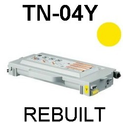 Toner-Patrone rebuilt Brother (TN-04Y/TN04Y) Yellow HL-2700C/2700CN/2700CNLT, MFC-9420CN/9420CNLT