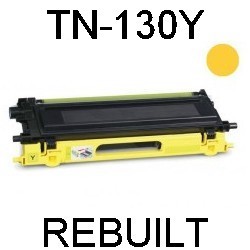 Toner-Patrone rebuilt Brother (TN-130Y/TN130Y) Yellow MFC-9440CDW/9440CN/9450CDN/9450CLT/9840CDW, DCP-9040CN/9042CDN/9045CDN/9045CN, HL-4040CN/4050CDN/4050CDNLT/4070CDW