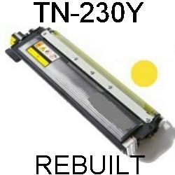 Toner-Patrone rebuilt Brother (TN-230Y/TN230Y) Yellow HL-3040CN/3045CN/3070CN/3070CW/3075CW, MFC-9120CN/9125CN/9320CW/9325CW