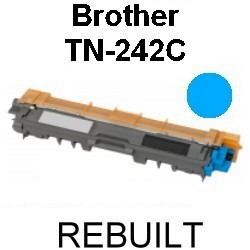 Toner-Patrone rebuilt Brother (TN-242C) Cyan HL-3142CW/3152CDW/3172CDW, MFC-9142CDN/9332CDW/9342CDW, DCP-9022CDW/9017CDW