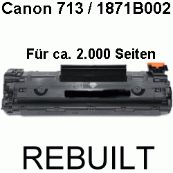 Toner-Patrone rebuilt Canon (713/1871B002) Black, I Sensys LBP 3250/LBP 3250