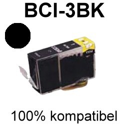 Drucker-Patrone kompatibel Canon (BCI-3EBK) Black Pixma IP-3000/3100/4000/4000P/4000R/5000, Pixma MP-750/760/780, I550/I560/I650/I850/I865/I6100