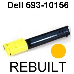 Toner-Patrone rebuilt Dell (593-10156) Yellow für Dell 3010CN