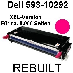 Toner-Patrone rebuilt Dell (593-10292) Magenta für Dell 3130CN