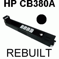 Toner-Patrone rebuilt HP (CB380A/823A) Black ColorLaserJet CP-6015DE/6015DN/6015DNE/6015N/6015XH