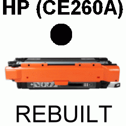 Toner-Patrone rebuilt HP (CE260A/647A) Black ColorLaserJet Enterprise CM-4540, CP-4025/4525, CLJ CP-4520