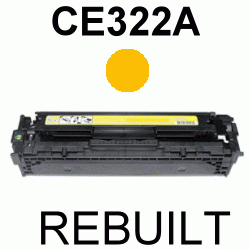 Toner-Patrone rebuilt HP (CE322A/128A) Yellow LaserJet PRO CP-1525/CP-1525N/CP-1525NW, CM-1415FN/CM-1415FNW