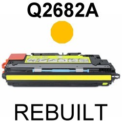 Toner-Patrone rebuilt HP (Q2682A/311A) Yellow ColorLaserJet-3700/3700DN/3700DTN/3700N
