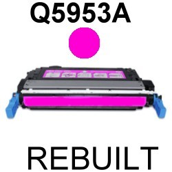 Toner-Patrone rebuilt HP (Q5953A/643A) Magenta ColorLaserJet-4700/4700DN/4700DTN/4700N/4700PH Plus