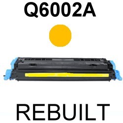 Toner-Patrone rebuilt HP (Q6002A/124A) Yellow ColorLaserJet-1600/2600/2600N/2605/2605DN/2605DTN, CM-1015/CM-1015MFP/CM-1017/CM-1017MFP