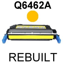Toner-Patrone rebuilt HP (Q6462A/644A) Yellow ColorLaserJet-4730/4730MFP/4730X MFP/4730XM MFP/4730XS MFP,CM-4730/CM-4730F/CM-4730FM/CM-4730FSK/CM-4730MFP