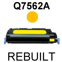 Toner-Patrone rebuilt HP (Q7562A/314A) Yellow ColorLaserJet-2700/2700N/3000/3000DN/3000DTN/3000N