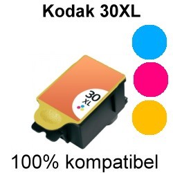 Drucker-Patrone rebuilt Kodak (NO.30XL) Color, ESP 1.2/3.2, C-110/110Series/115/310/310Series/315/330/360, ESP Office 2100Series/2150/2170, Hero 3.1/5.1