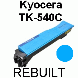 Toner-Patrone rebuilt Kyocera/Mita (TK-540C) Cyan FS-C 5100DN