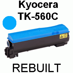 Toner-Patrone rebuilt Kyocera/Mita (TK-560C) Cyan FS-C 5300DN, FS-C 5350DN