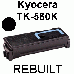 Toner-Patrone rebuilt Kyocera/Mita (TK-560K) Black FS-C 5300DN, FS-C 5350DN