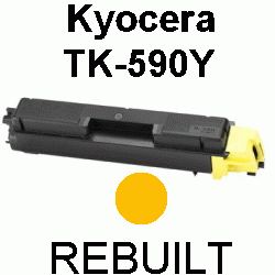 Toner-Patrone rebuilt Kyocera/Mita (TK-590Y) Yellow FS-C 2026MFP/2026MFP Plus/2126MFP/2126MFP Plus/2526MFP/2626MFP/5250DN