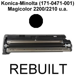 Toner-Patrone rebuilt Konica-Minolta (1710471001) Black Magicolor-2200/2200DL/2200DP/2200EN/2200GN/2200N/2200PS/2210/2210GN/2210N/2210PS