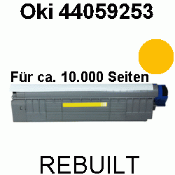 Toner-Patrone rebuilt Oki (44059253) Yellow, MC 850 Series/851 Cdtn/851 Cdxn/851 DN/MC 851 DN Plus/MC 861 Cdtn/MC 861 Cdtn Plus/861 Cdxn/MC 861 Cdxn Plus/MC 861 DN/861 DN Plus/MC 862 Cdtn/MC 862 Cdxn/MC 862 DN