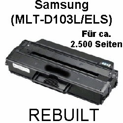 Toner-Patrone rebuilt Samsung (MLT-D103L/ELS) ML2950/ML2951/ML2955, SCX4626/SCX4627/SCX4628/SCX4629
