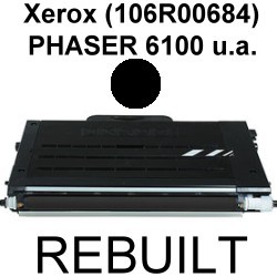 Toner-Patrone rebuilt Xerox (106R00684) Black Phaser-6100/6100BD/6100DN/6100VBD/6100VDN