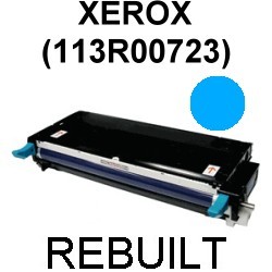 Toner-Patrone rebuilt Xerox (113R00723) Cyan Phaser-6180/6180DN/6180MFP/6180N