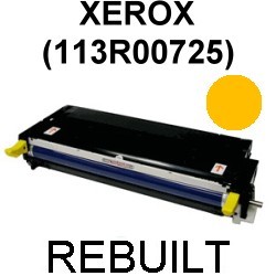 Toner-Patrone rebuilt Xerox (113R00725) Yellow Phaser-6180/6180DN/6180MFP/6180N