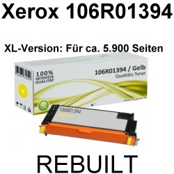 Toner-Patrone rebuilt Xerox (106R01394) Yellow Phaser 6280/6280DN/6280DNM/6280N