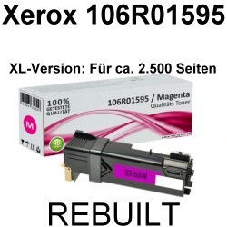 Toner-Patrone rebuilt Xerox (106R01595) Magenta Phaser 6500DN/6500N/6500Series, WC-6500Series/6505DN/6505N, Workcentre 6500Series/6505DN/6505N