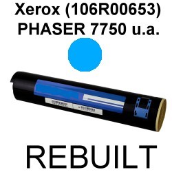 Toner-Patrone rebuilt Xerox (106R00653) Cyan Phaser-7750/7750B/7750DN/7750DX/7750DXF/7750GX/EX-7750