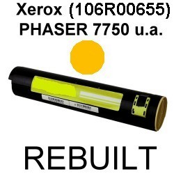 Toner-Patrone rebuilt Xerox (106R00655) Yellow Phaser-7750/7750B/7750DN/7750DX/7750DXF/7750GX/EX-7750