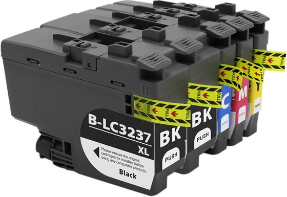Multipack Drucker-Patrone kompatibel Brother (LC-3237) C/M/Y/K