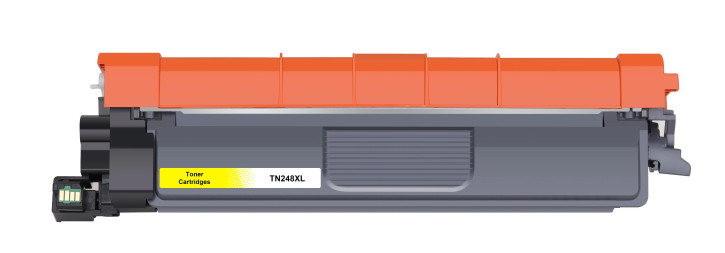 Toner-Patrone rebuilt Brother (TN-248 XL Y) Yellow, Brother DCP L-3515/3520/3555/3560, MFC L-3740/3760/8300/8340/8390