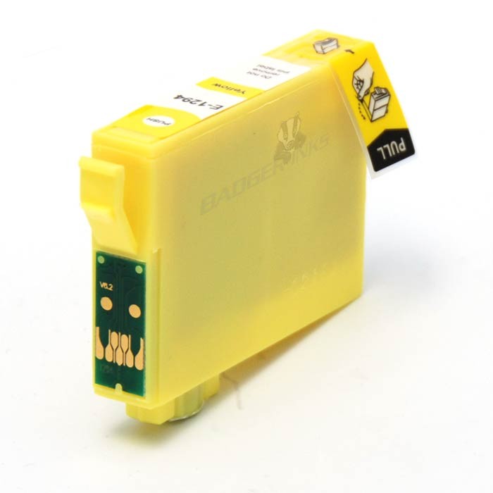 Drucker-Patrone kompatibel Epson (C13T12944011/T1294) Yellow Epson Stylus SX-125/130/230/235/235W/420W/425W/430W/435W/440W/445W, S-22